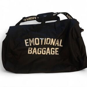 Assholes Live Forever Emotional Baggage Duffel Bag
